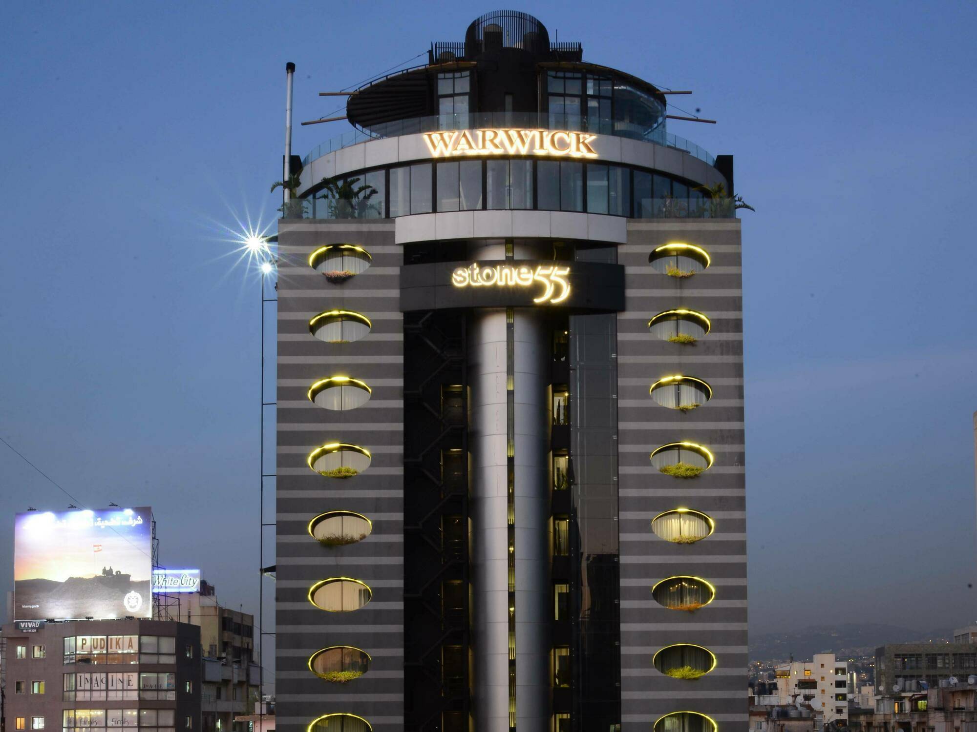 Warwick Stone 55 Hotel Bejrút Kültér fotó